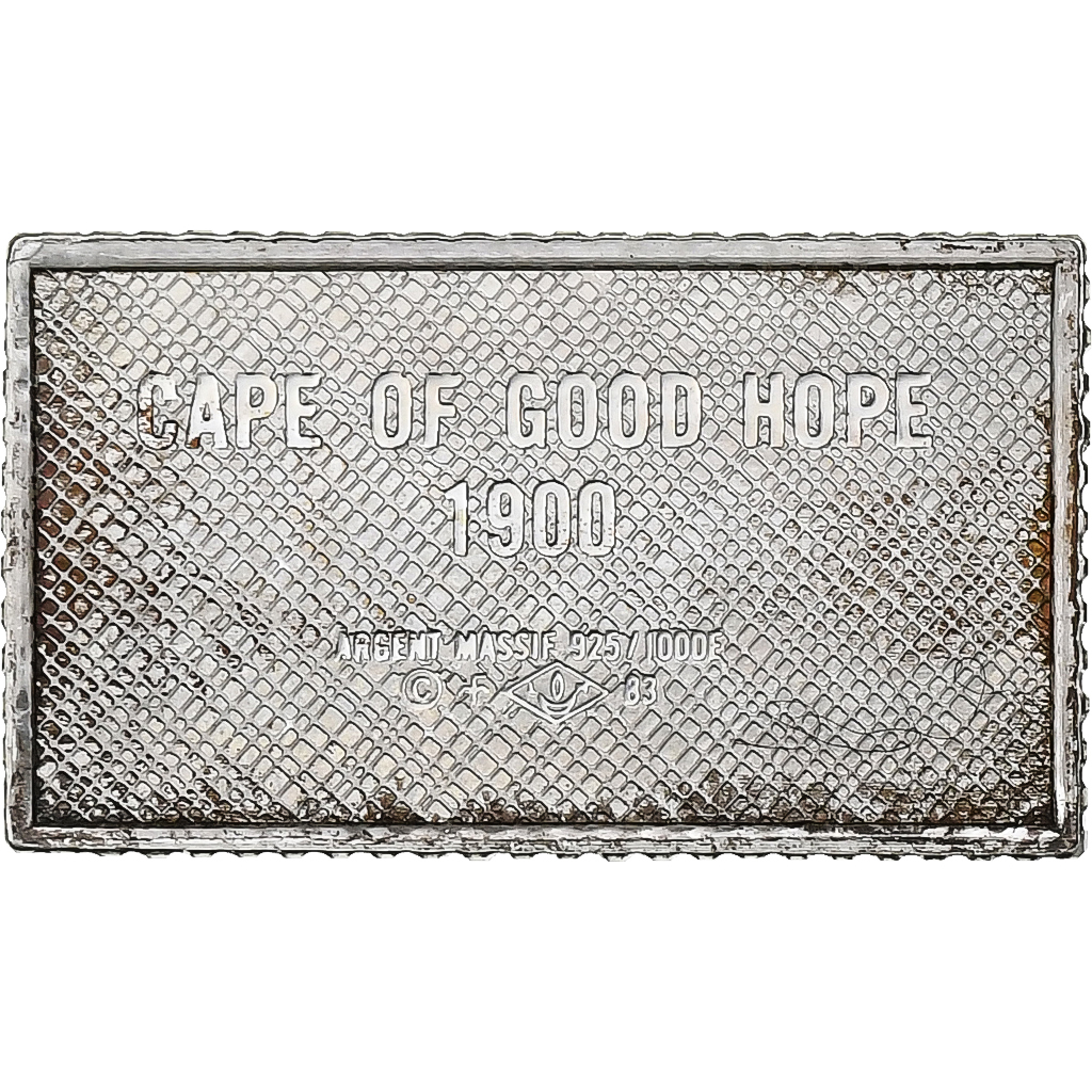 France, Timbre, Cape of Good Hope, Silver, 