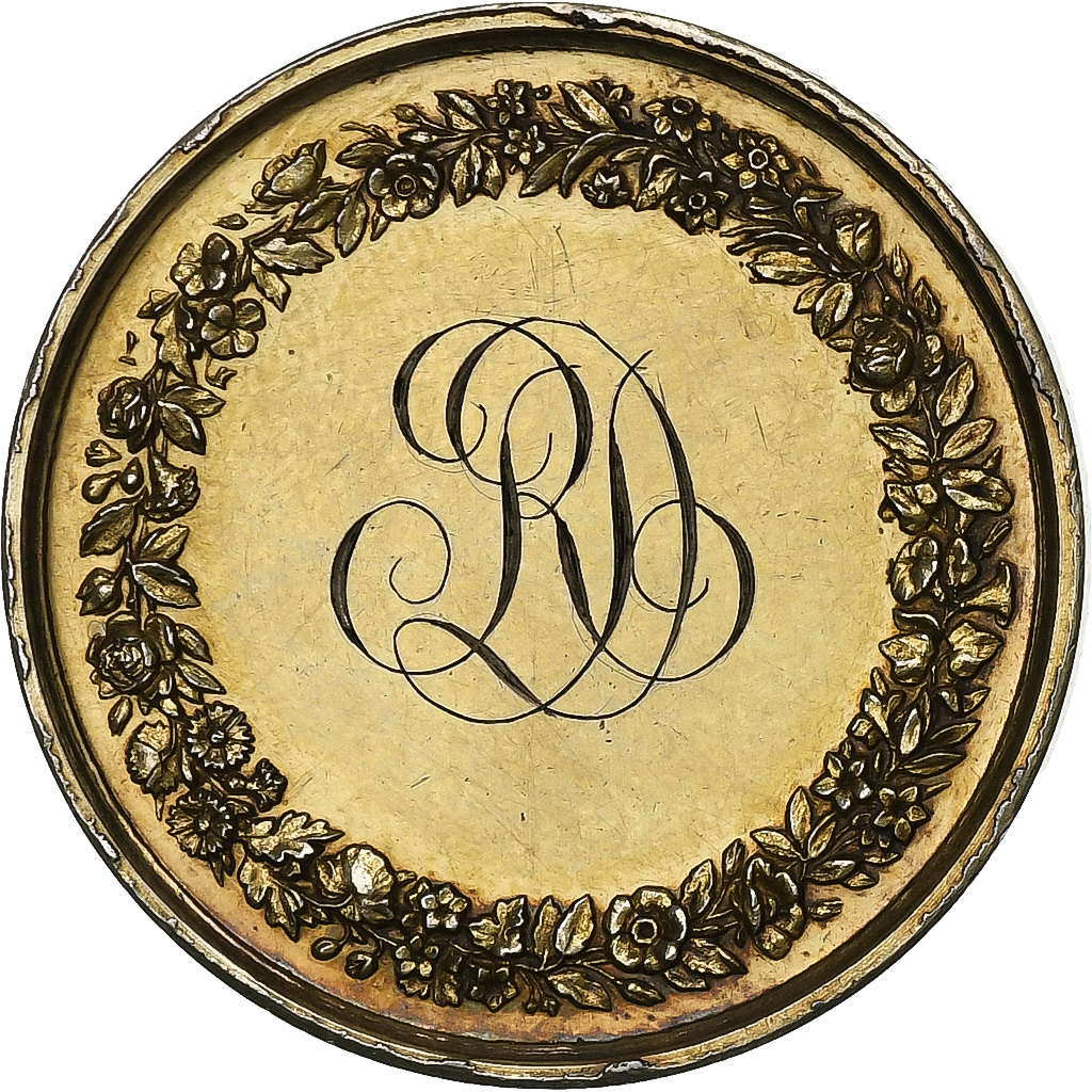 France, Medal, Noces, Mariage, Religion, Vermeil, 