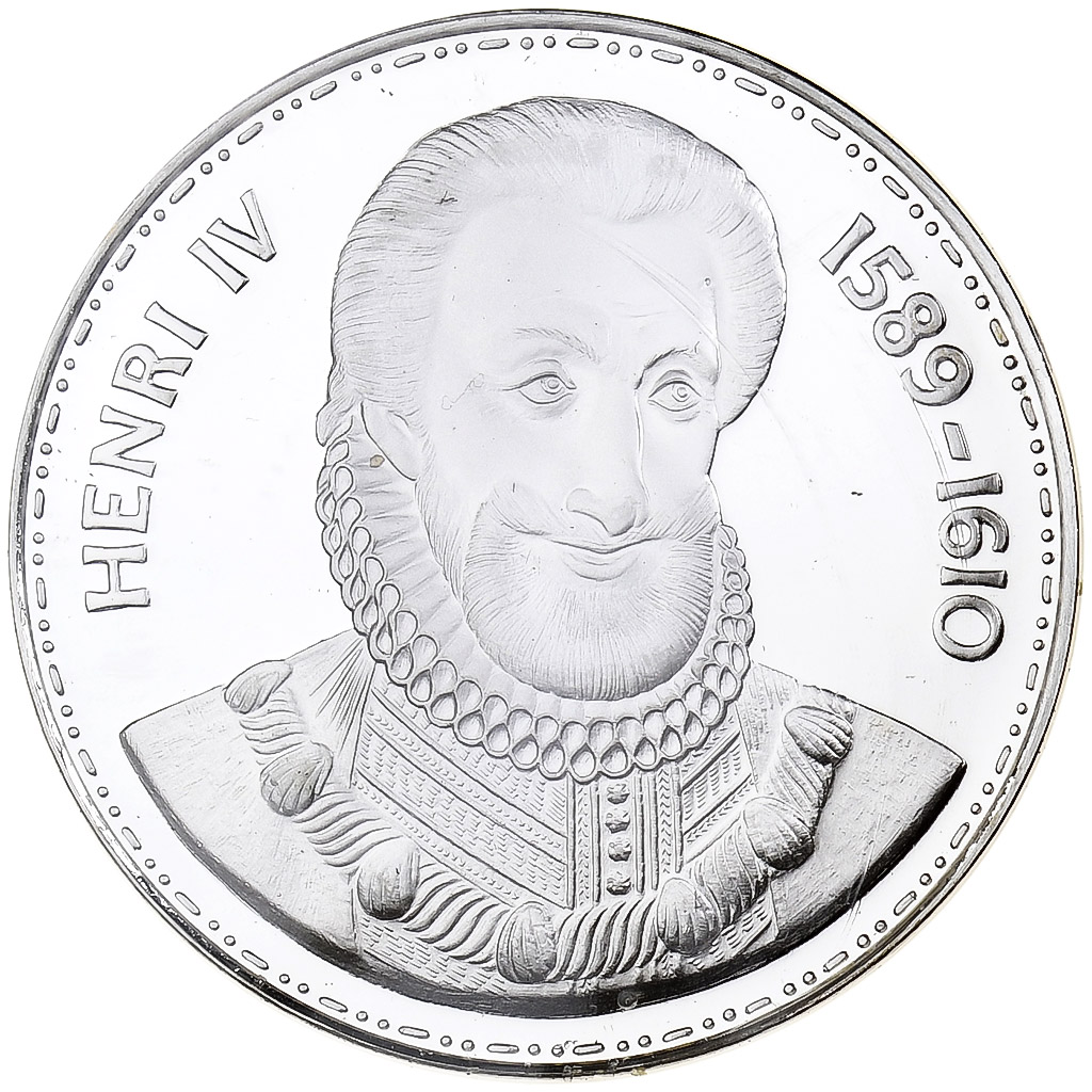 France, Medal, Henri IV, Silver, 