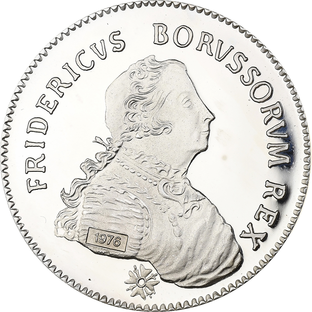 Germany, Medal, Fredericus Borussorum Rex, Silver, 