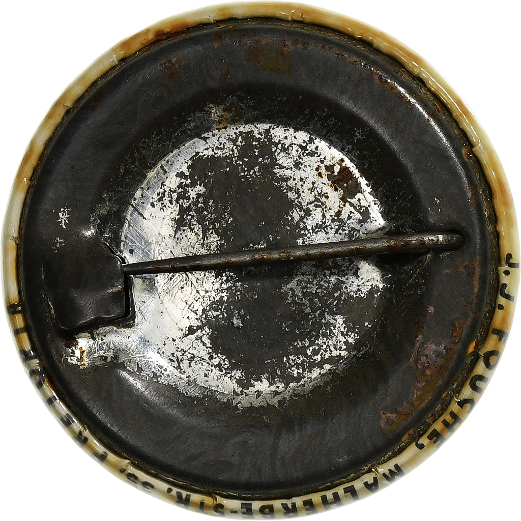 South Africa, Broche, Danie Theron, 1909, Métal, 