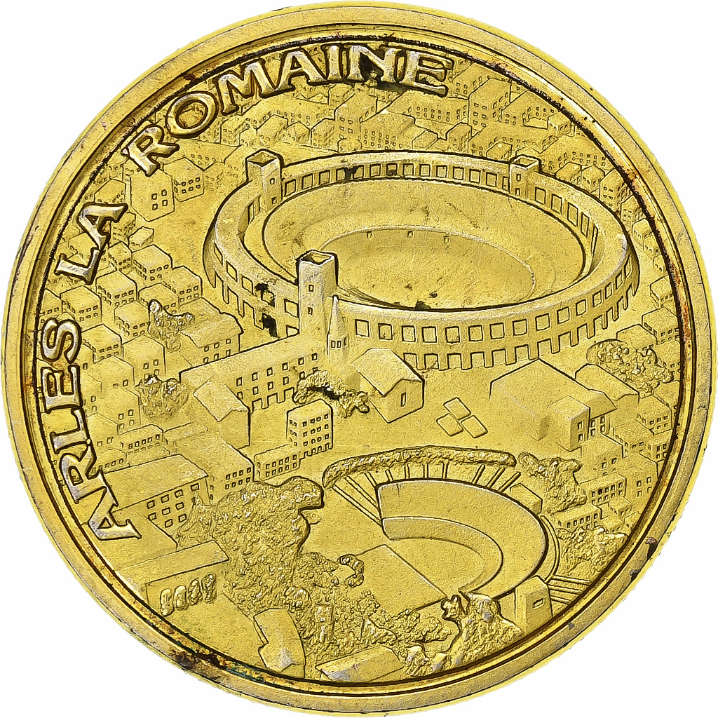 France, Token, Camargue - Arles la Romaine, Copper-nickel Aluminium, 