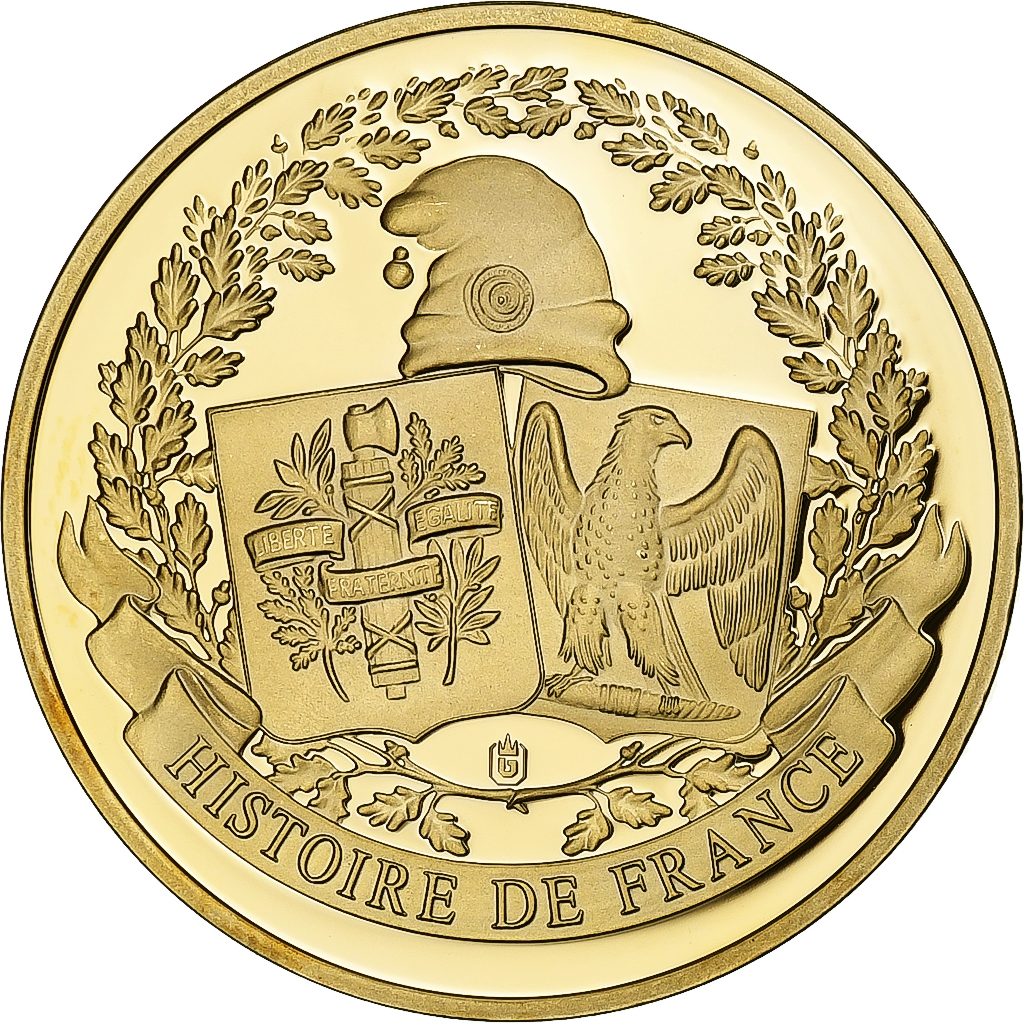 France, Medal, Débarquement de Normandie, Copper Gilt, 