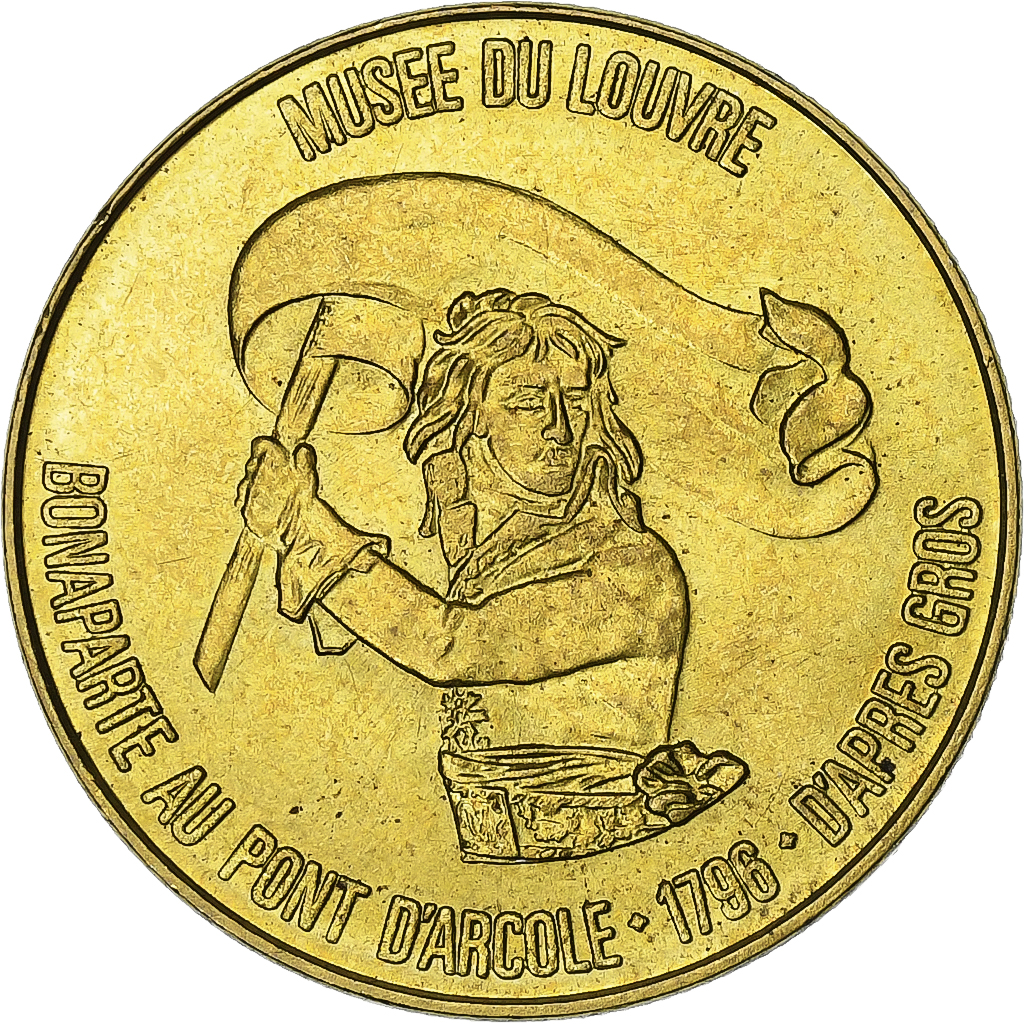 France, Token, Collection Total, Bonaparte au Pont d'Arcole, 1969