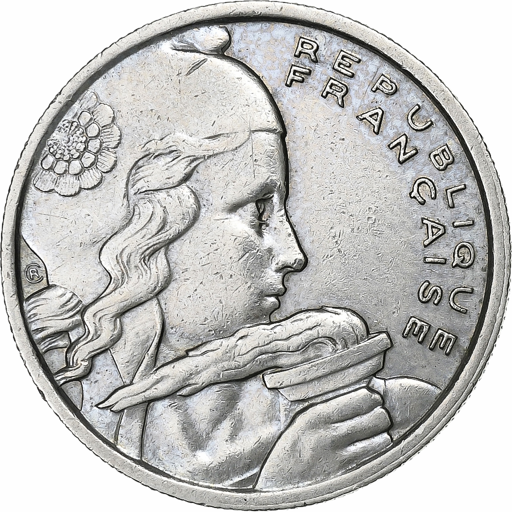 France, 100 Francs, Cochet, 1957, Copper-nickel, , Gadoury:897