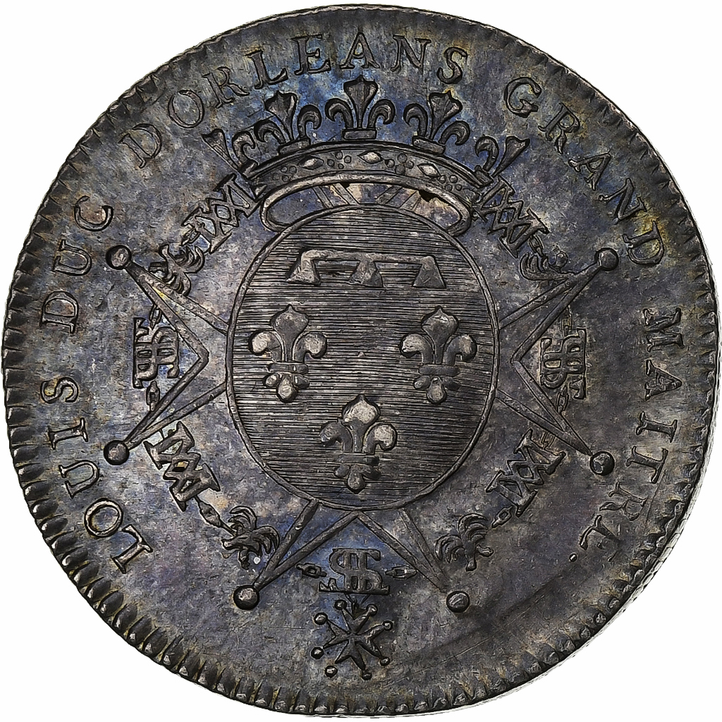 France, Token, Ordres du Roi, Louis , Duc d'Orléans, Grand Maitre, 1723