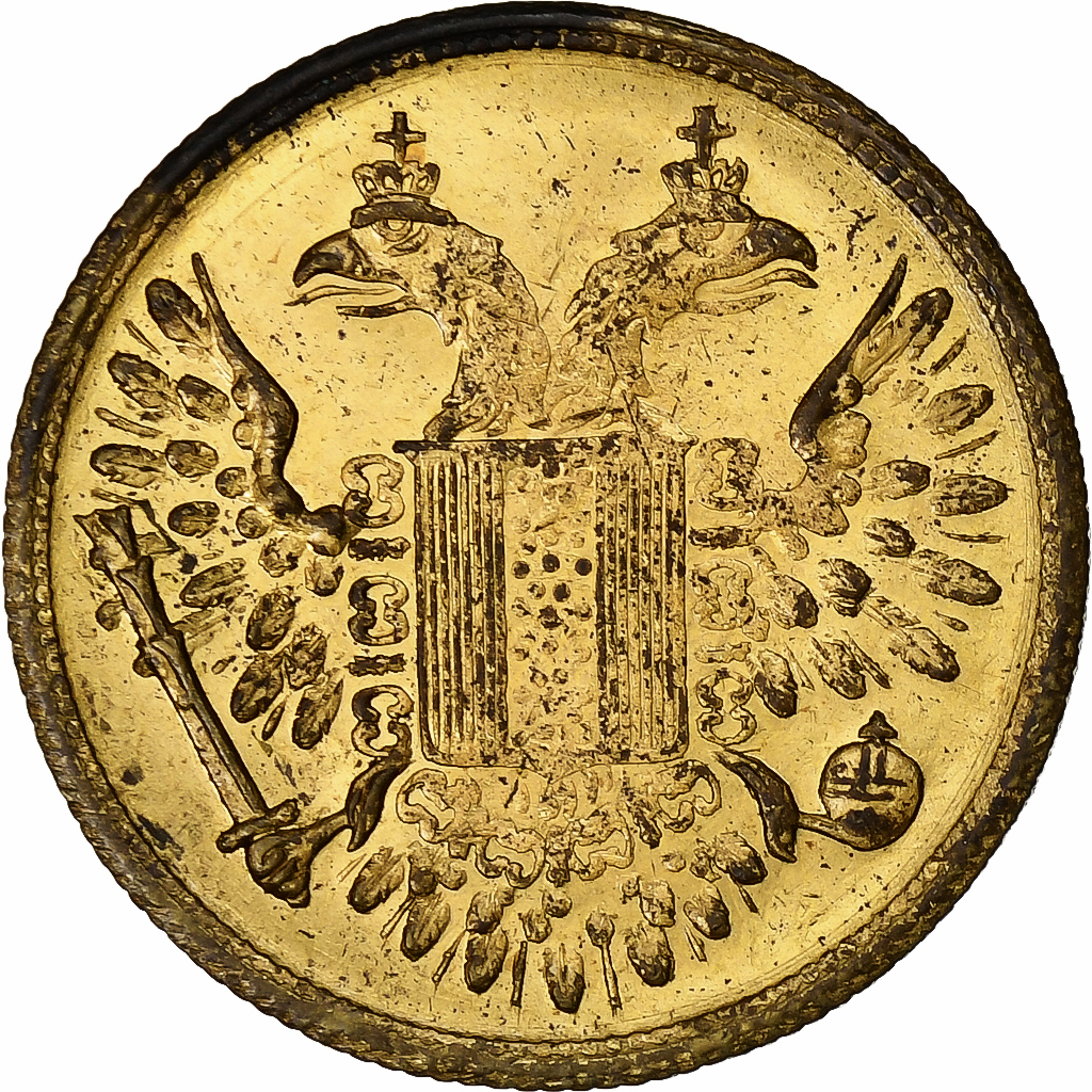 United Kingdom, Token, Victoria Regina, Brass, 