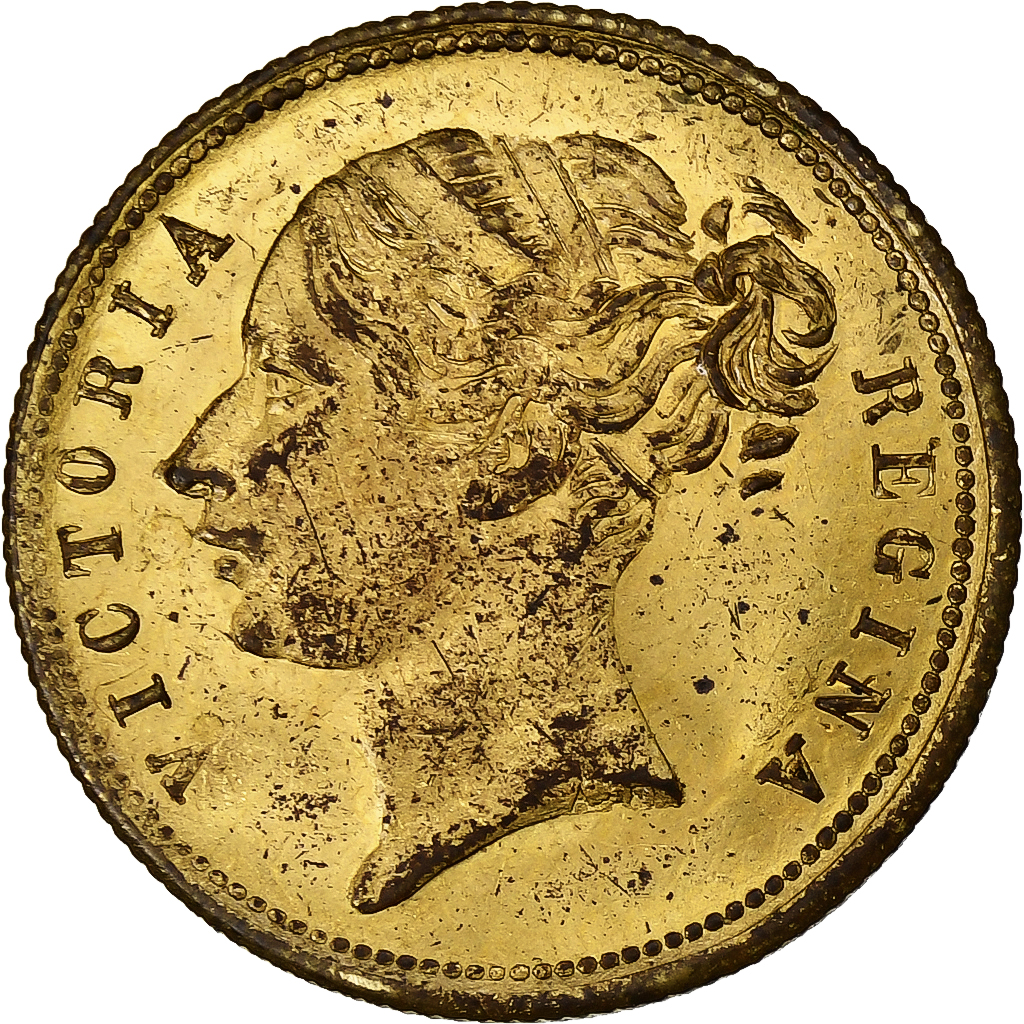 United Kingdom, Token, Victoria Regina, Brass, 