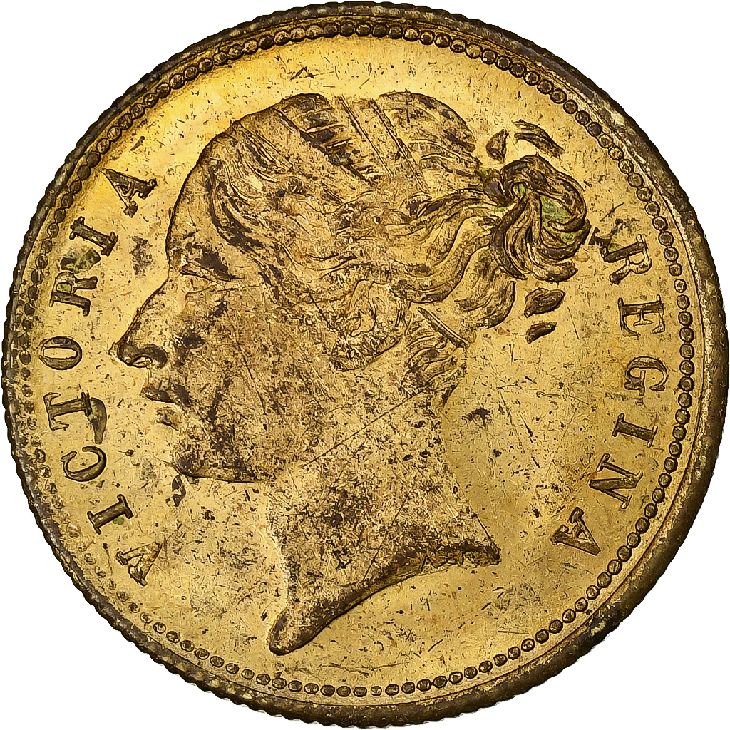 United Kingdom, Token, Victoria Regina, Brass, 