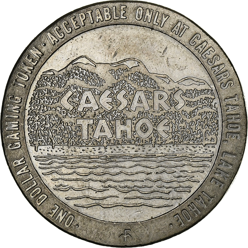 United States of America, Token, Caesars Tahoe, 1984, Copper-nickel, 