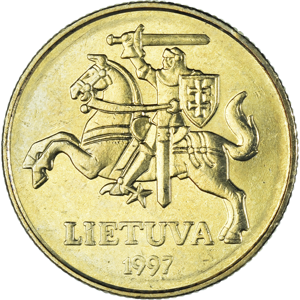 [#1160011] Coin, Lithuania, 50 Centu, 1997, AU(50-53), Nickel-brass, KM:108