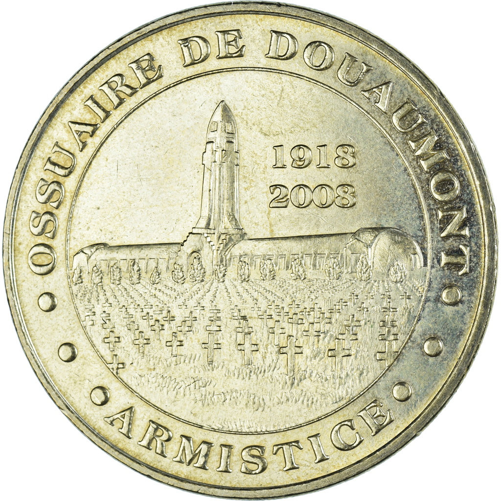 France, Token, Touristic token, Douaumont - Ossuaire n° 3, 2007, Monnaie de