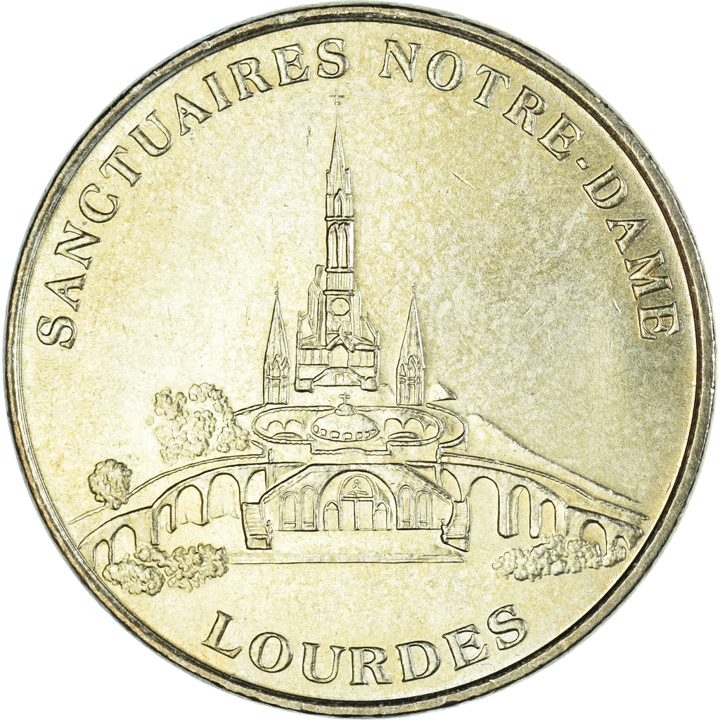 France, Token, Touristic token, Lourdes - Sanctuaires Notre Dame, MDP