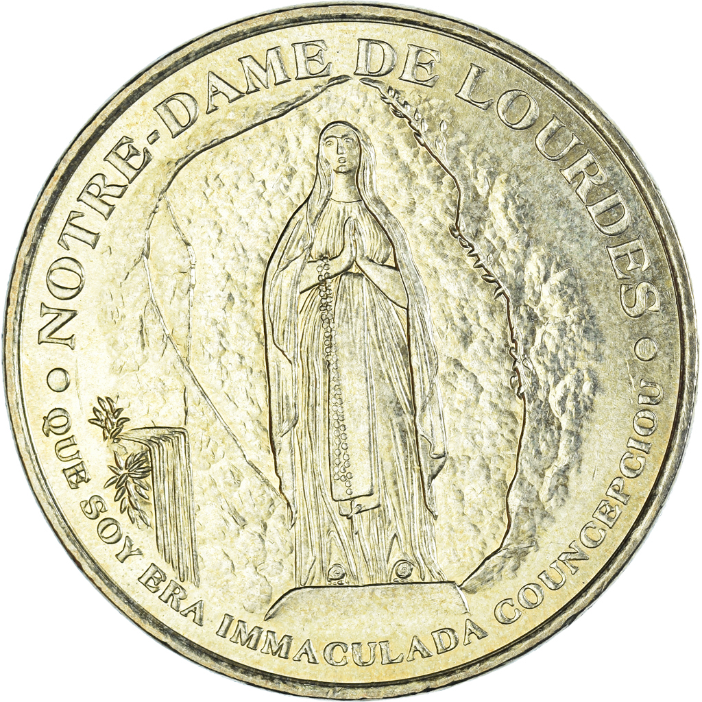 France, Token, Touristic token, Lourdes - Sanctuaires Notre Dame, MDP