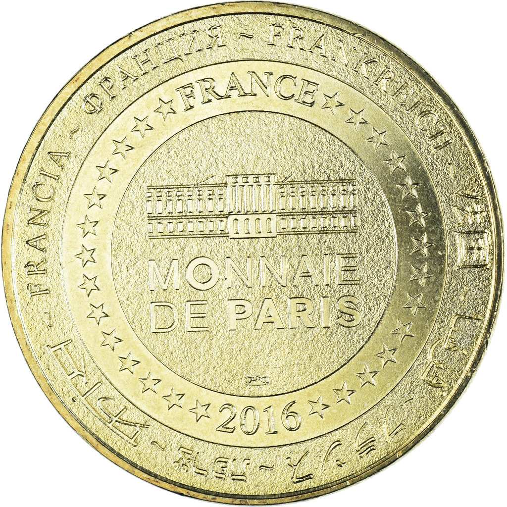 France, Token, Touristic token, Strasbourg - Le vaisseau n°7, 2016, MDP