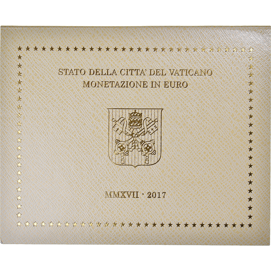 Vatikanstadt, Pope Francis I, Set 1 ct. - 2 Euro, 2017, Rome, STGL