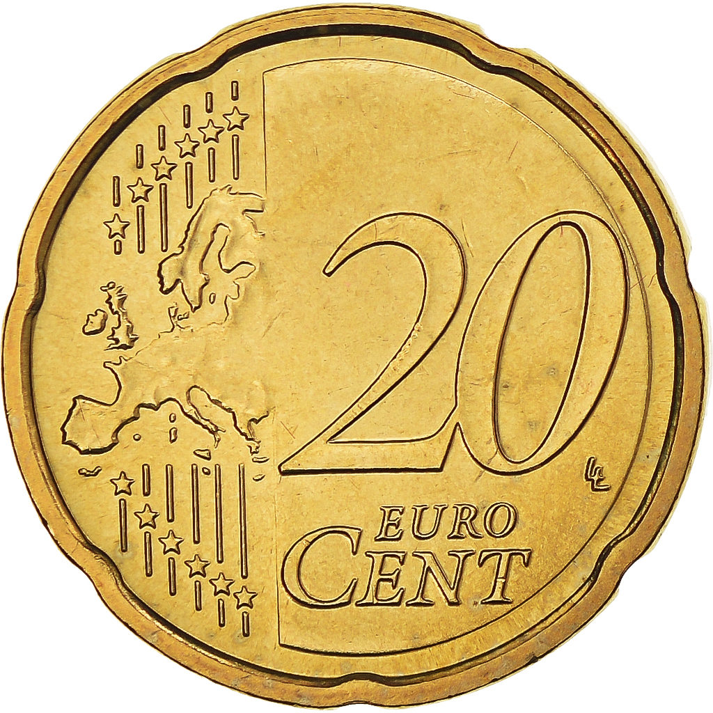 [#1160639] Latvia, 20 Euro Cent, 2014, STGL, Messing