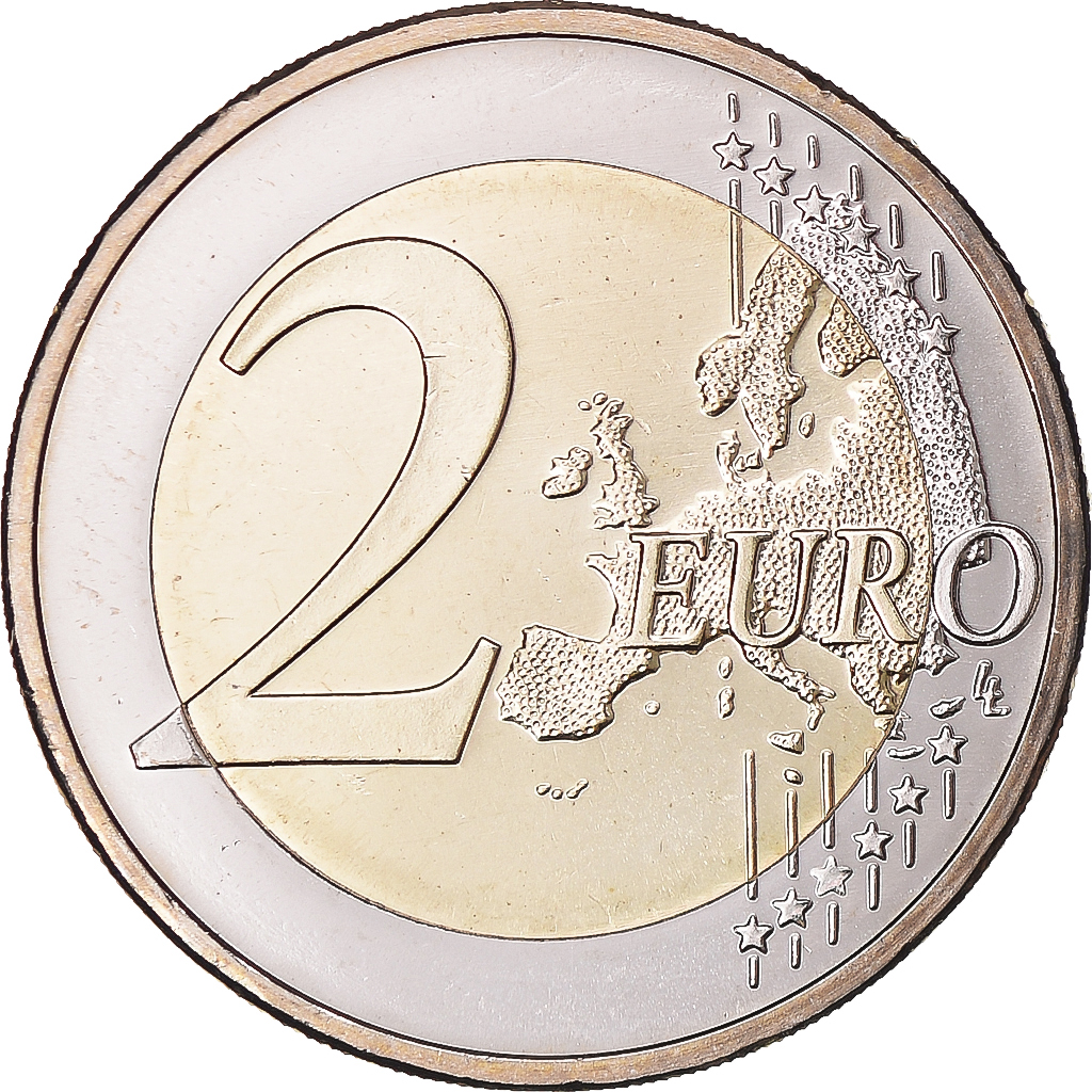 Bundesrepublik Deutschland, 2 Euro, 10 ans de l'Euro, 2012, Stuttgart, UNZ+