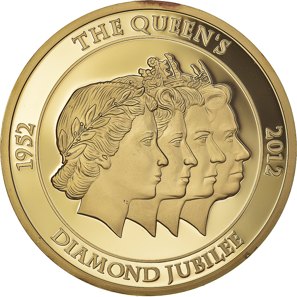 United Kingdom, Medal, Her Royal Highness the Princess Elizabeth, Diamond