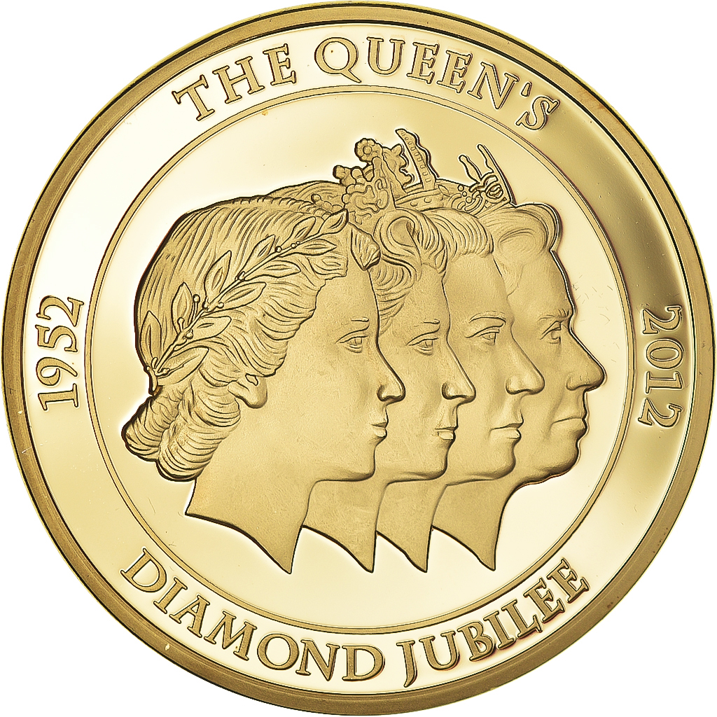 United Kingdom, Medal, Her Majesty's 60th Birthday Parade, Diamond Jubilee of