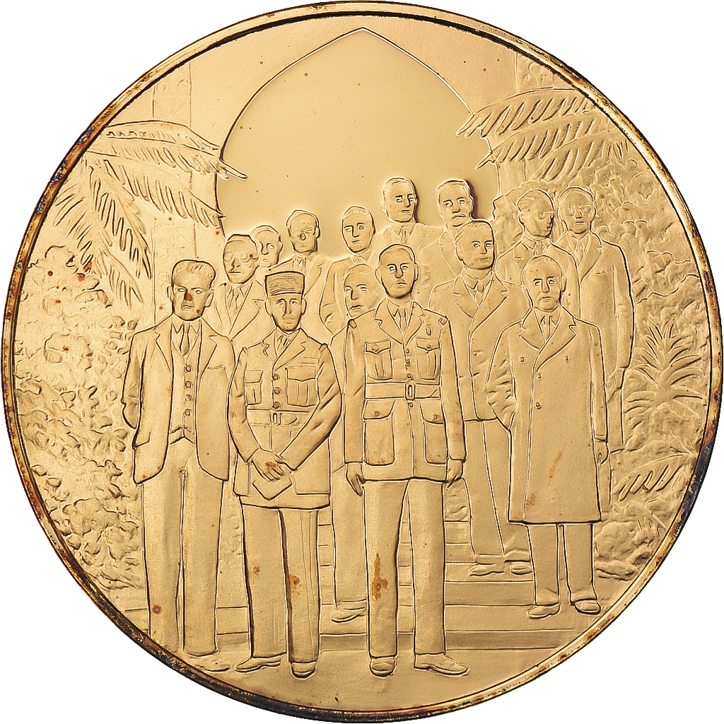 France, Medal, Président du comité Français de Liberation Nationale, 3