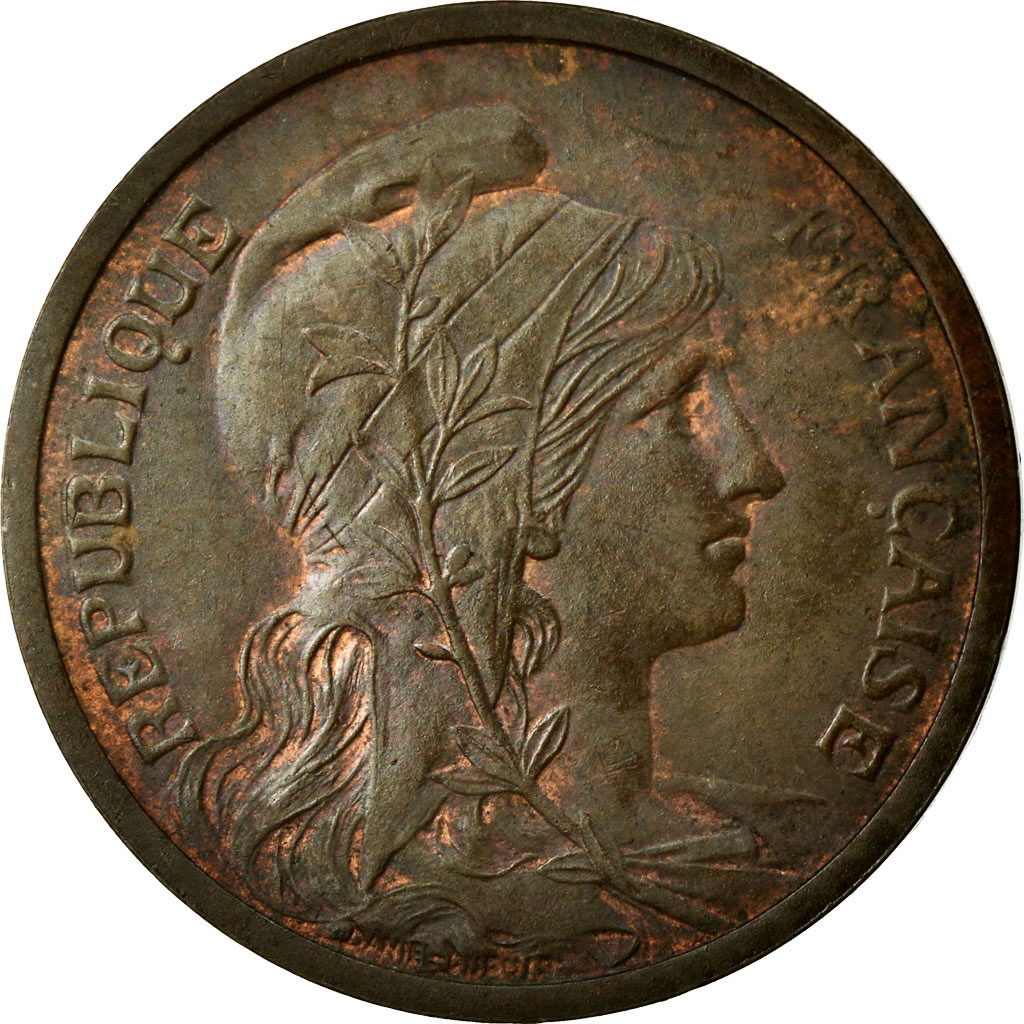 Coin, France, Dupuis, 2 Centimes, 1902, Paris, , Bronze, Gadoury:107