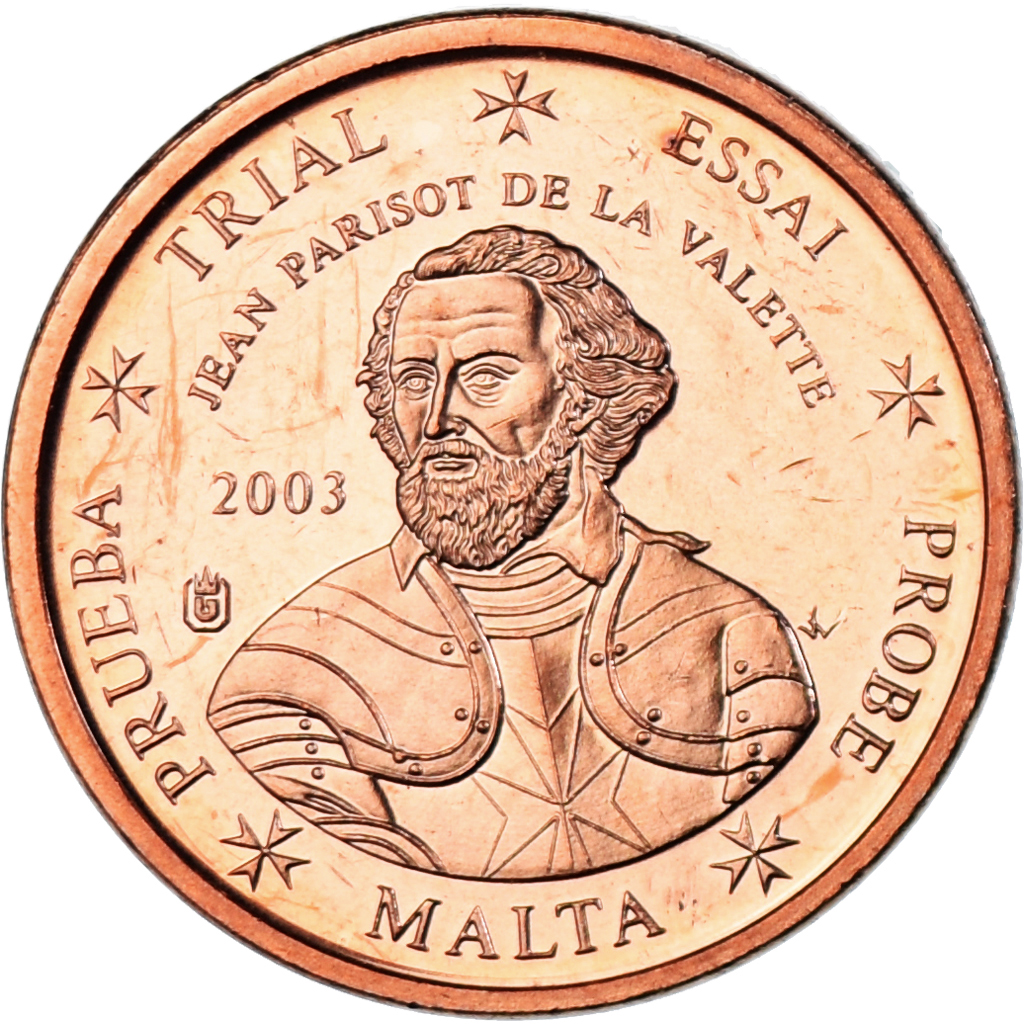 Malta, Euro Cent, 2003, unofficial private coin, , Copper
