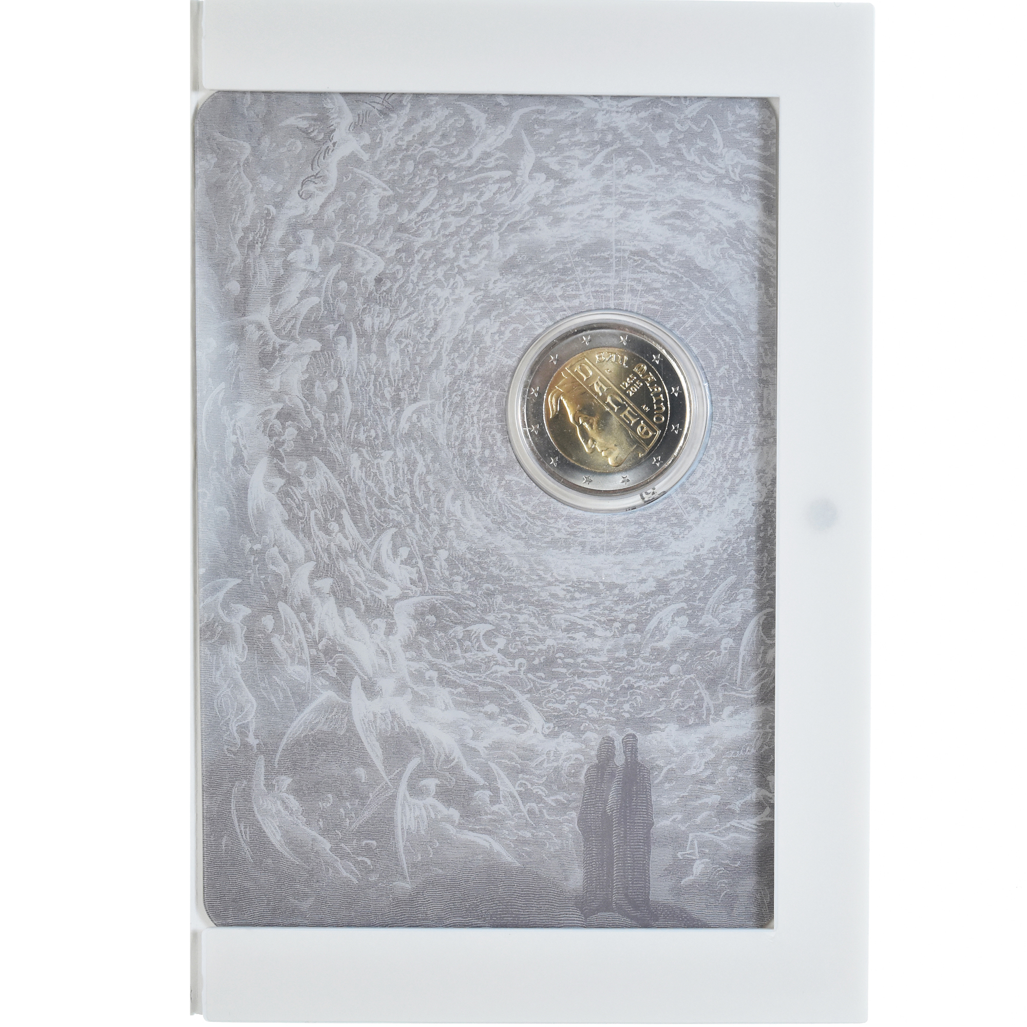San Marino, 2 Euro, 750ème Anniversaire De La Naissance De Dante, 2015, Rome