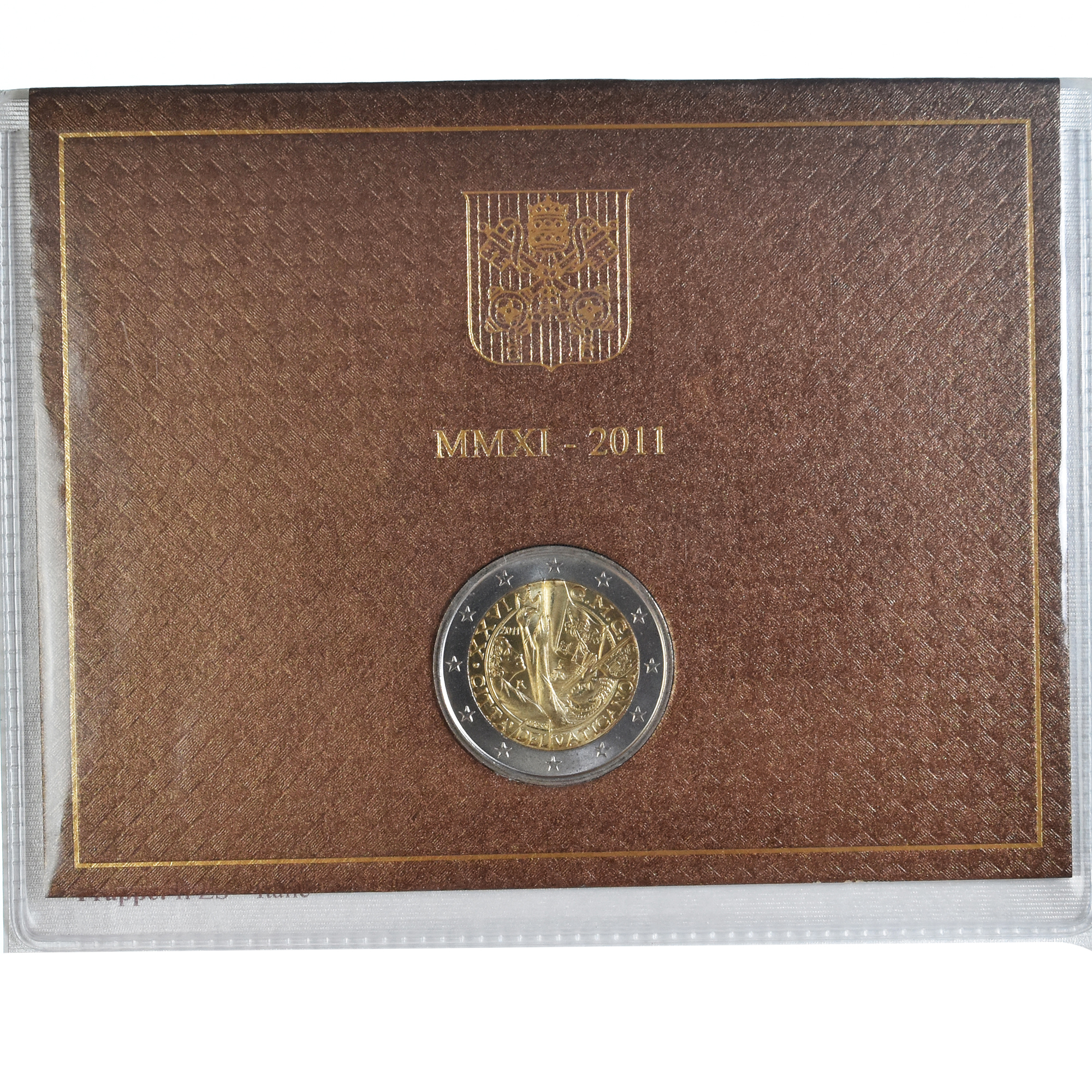 Vatikan, 2 Euro, 2011, Rome, 26ème journée mondiale de la jeunesse, STGL