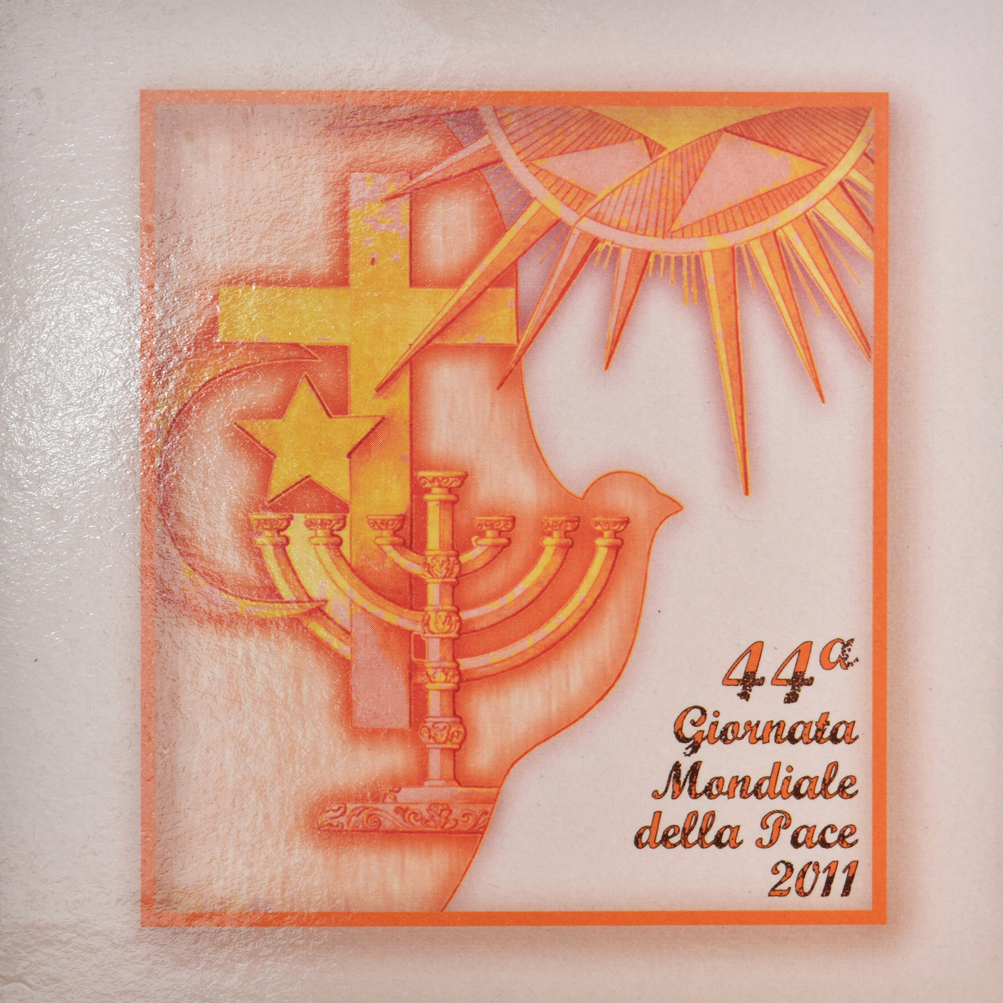 Coin, Vatican, Journée mondiale de la Paix, 5 Euro, 2011, Roma, Proof