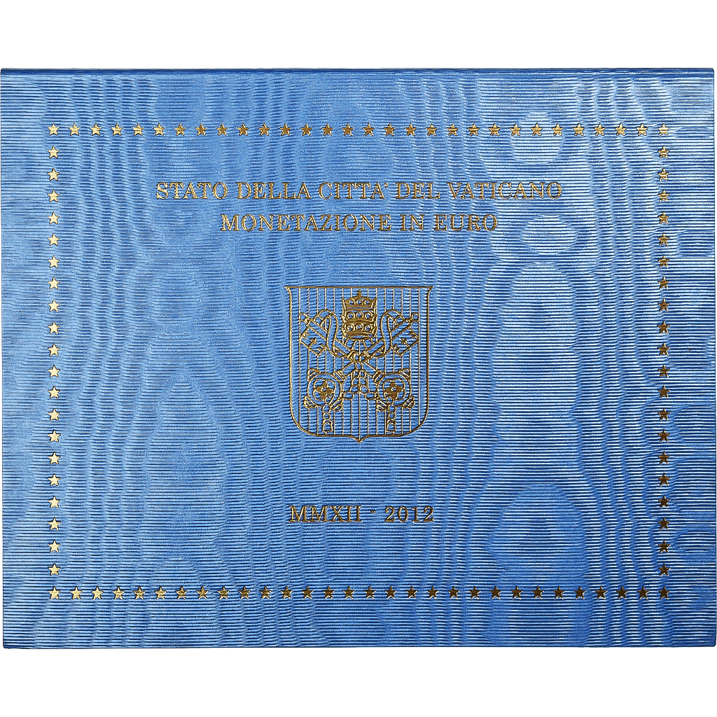 Vatikan, 1 Cent to 2 Euro, Benoit XVI, 2012, Rome, STGL