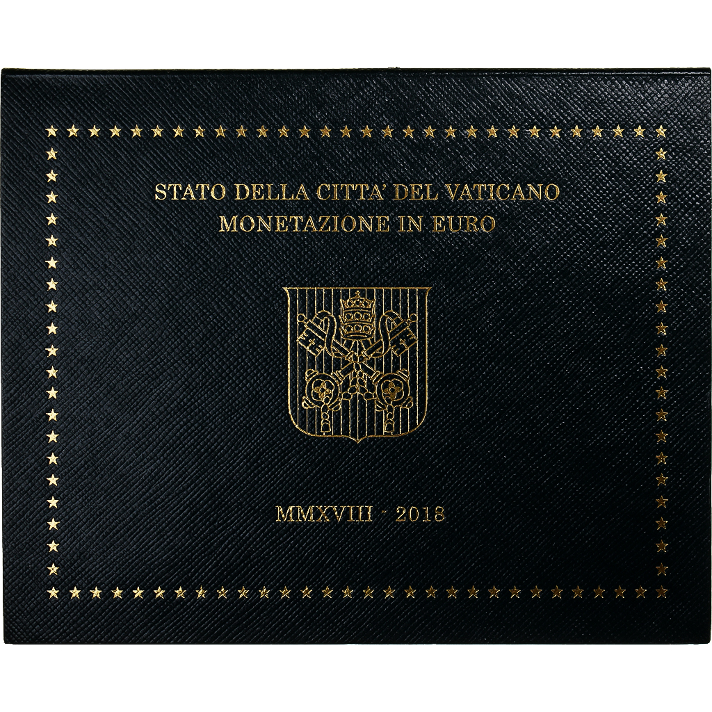 Vatican, Pope Francis I, Set 1 ct. - 2 Euro, 2018, Rome, 