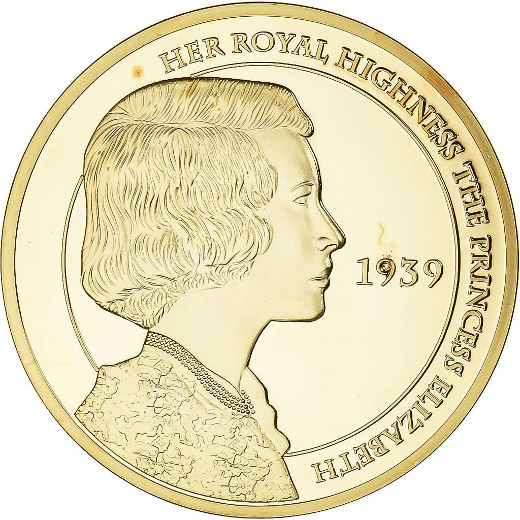 United Kingdom, Medal, Her Royal Highness the Princess Elizabeth, Diamond