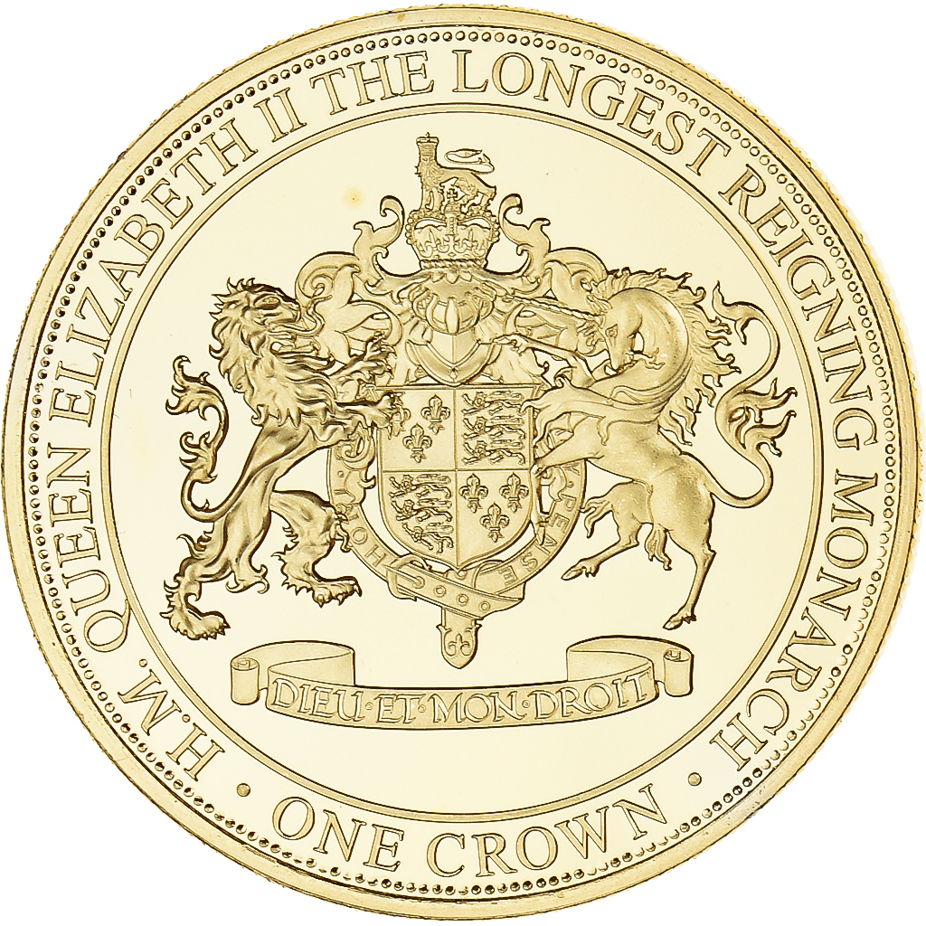 United Kingdom, Medal, Elizabeth II, Longest Reigning Queen, , Copper