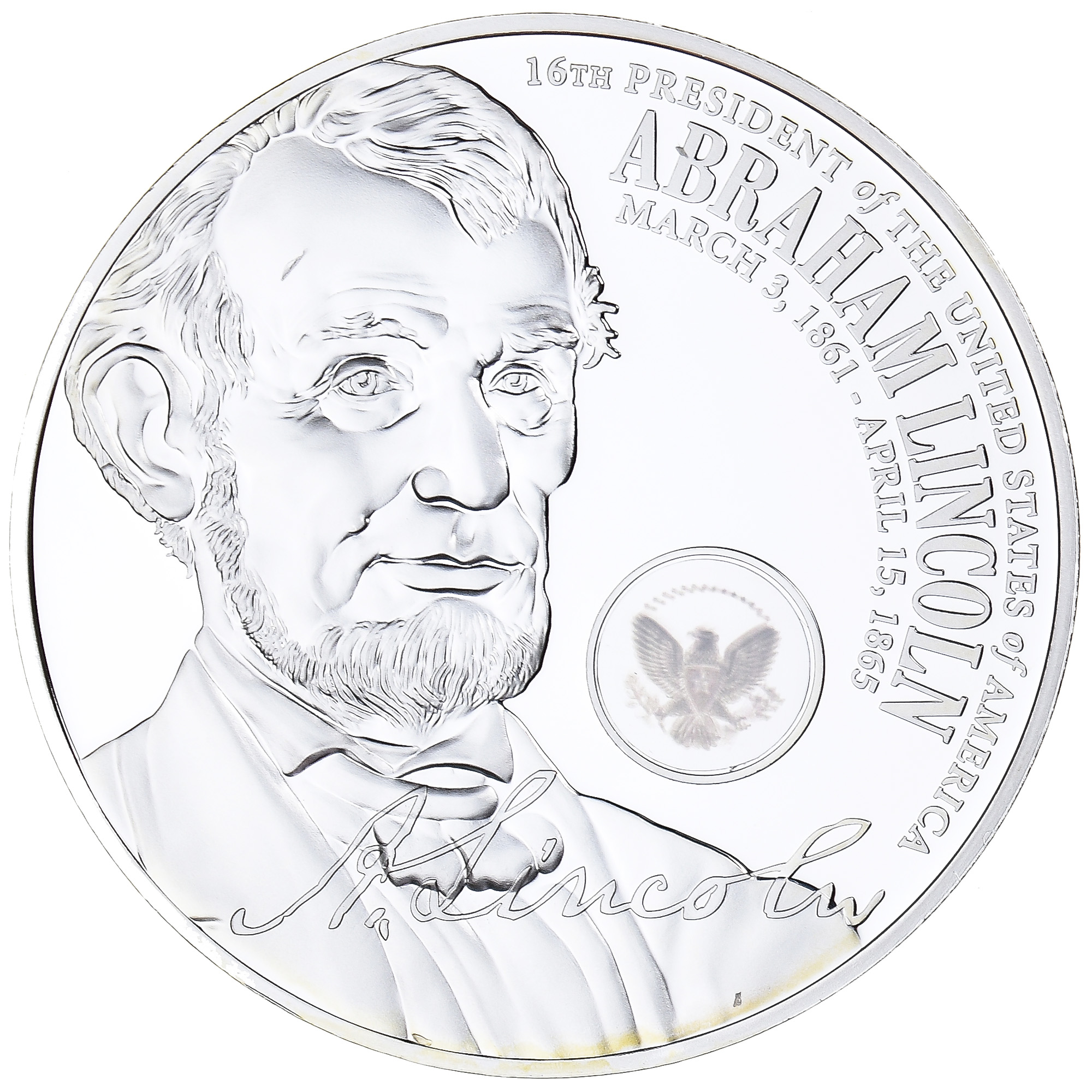 United States of America, Medal, Abraham Lincoln, 16th President of the United