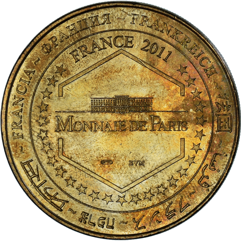 France, Token, Touristic token, Saint-Léger-sous-Beuvray - Bibracte n°2, 2011
