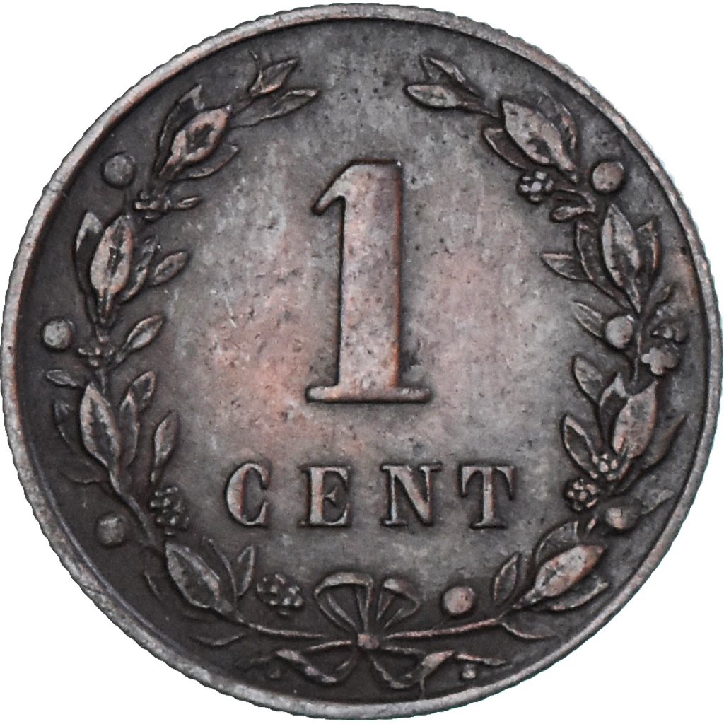 Coin, Netherlands, William III, Cent, 1880, , Bronze, KM:107.1