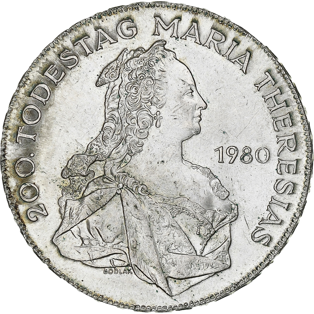 Coin, Austria, 500 Schilling, 1980, , Silver, KM:2949