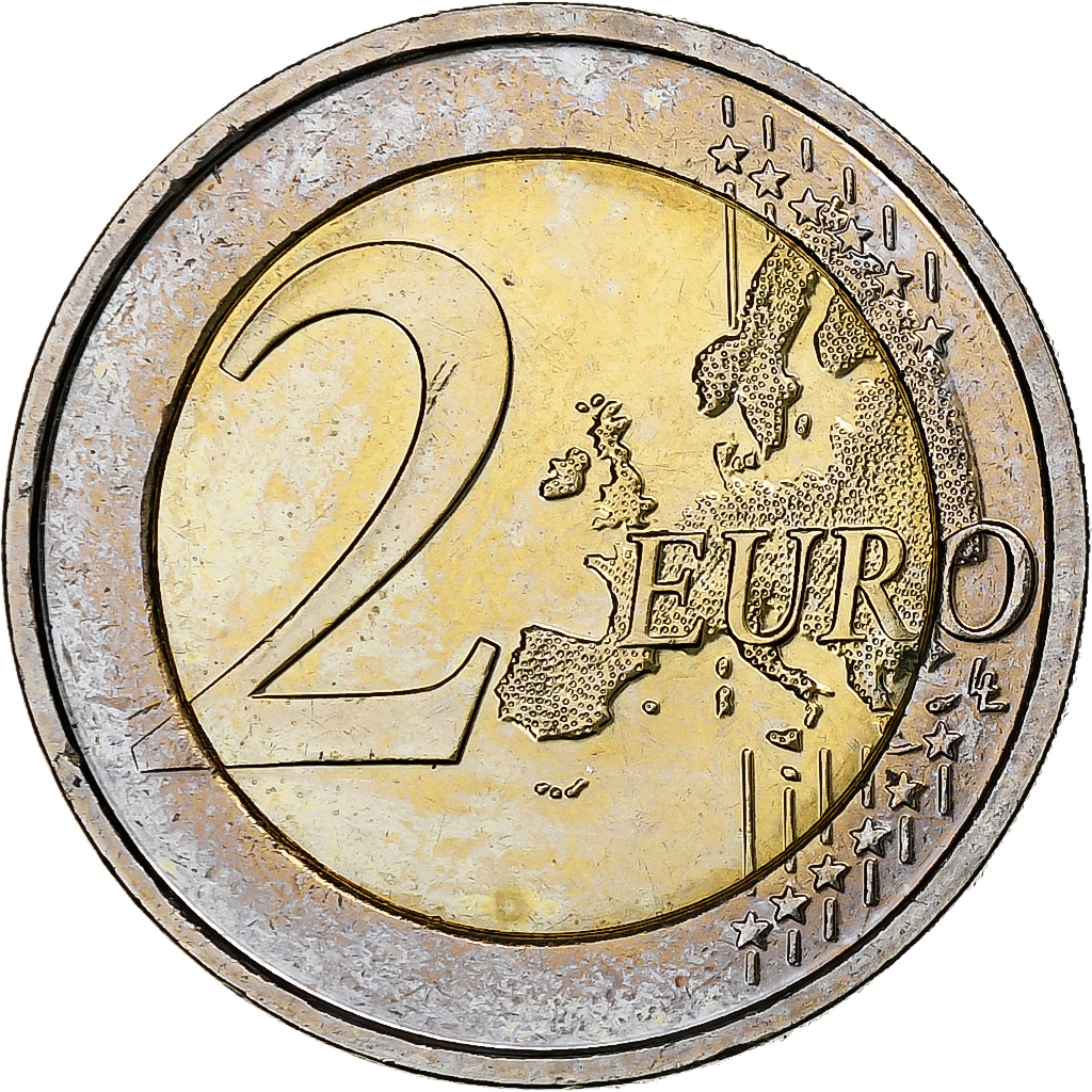 Belgium, 2 Euro, Presidency of the European Union, 2010, , Bi-Metallic