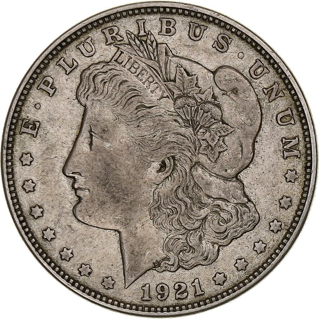 United States, 1 Dollar, 1921, Denver, Silver, , KM:110