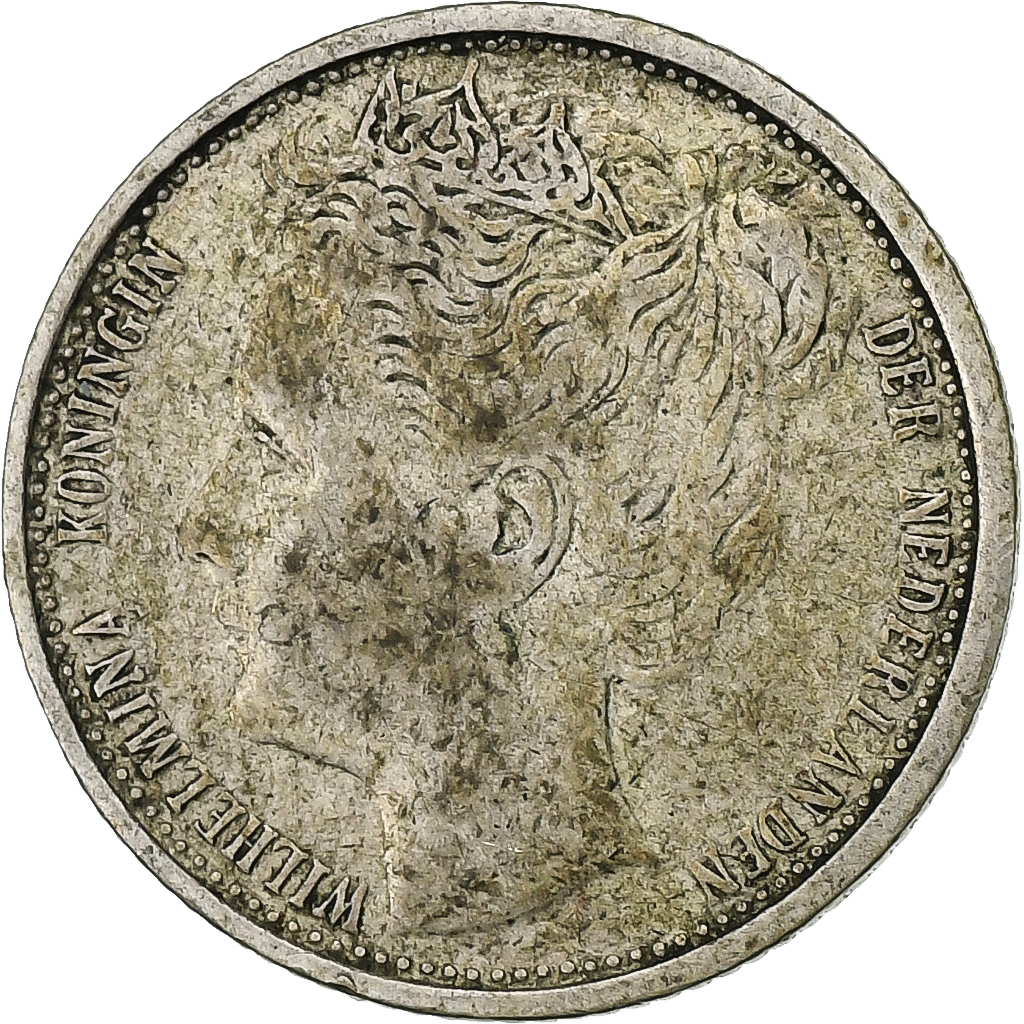 Netherlands, Wilhelmina I, 10 Cents, 1903, Silver, 