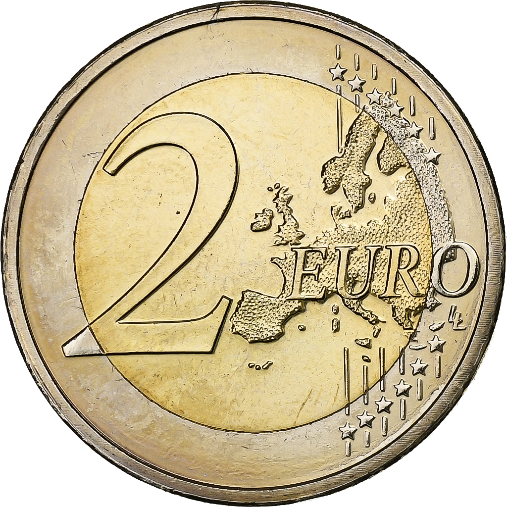 Niederlande, Beatrix, 2 Euro, 2009, Bi-Metallic, VZ, KM:281