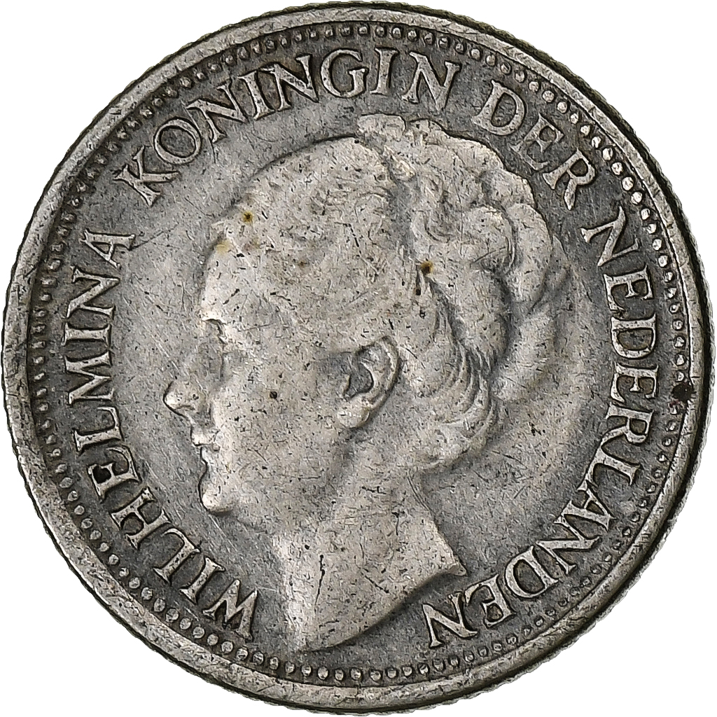 Netherlands, Wilhelmina I, 10 Cents, 1941, Silver, , KM:163