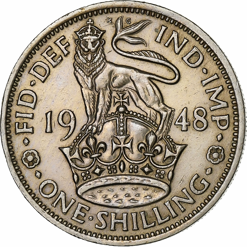 Great Britain, George VI, Shilling, 1948, Copper-nickel, , KM:863