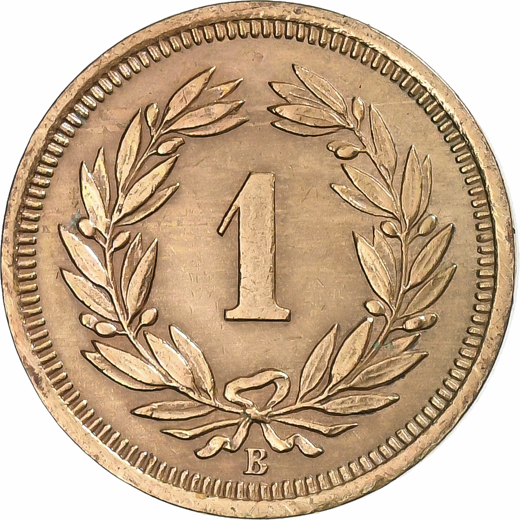 Switzerland, Rappen, 1925, Bern, Bronze, , KM:3.2