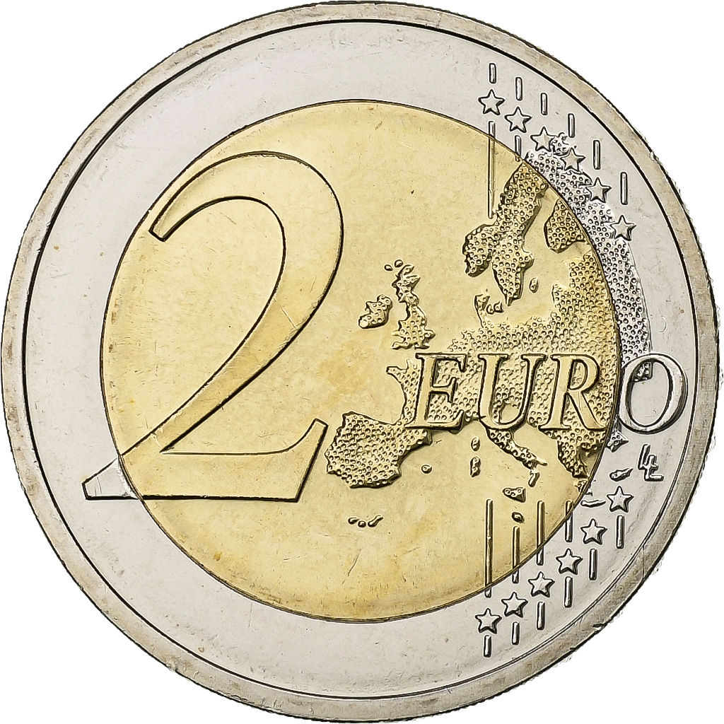 Bundesrepublik Deutschland, 2 Euro, Helmut Schmidt, 2018, Karlsruhe, UNZ+