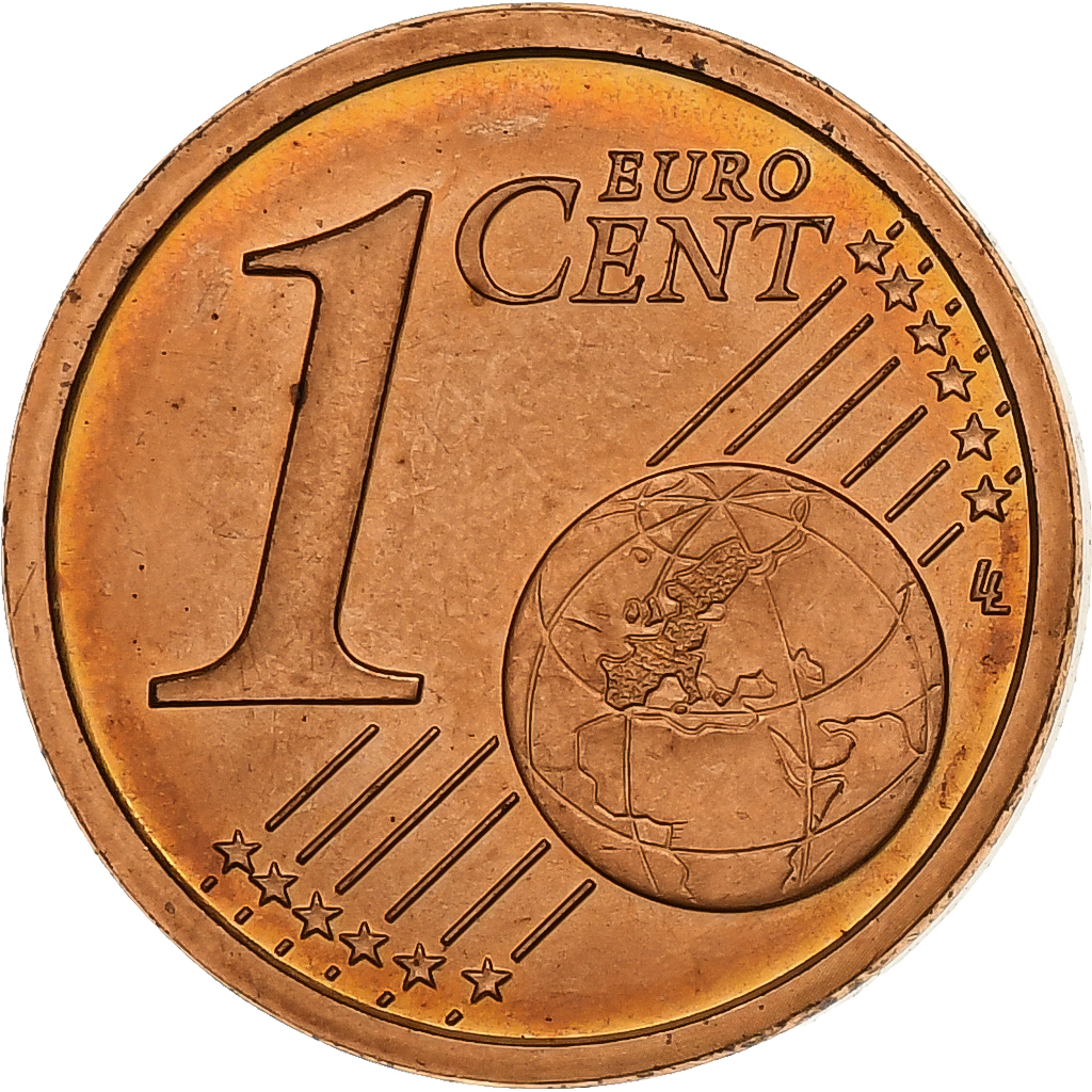 Vatikanstadt, John Paul II, Euro Cent, Jean-Paul II, 2004, Rome, Copper Plated