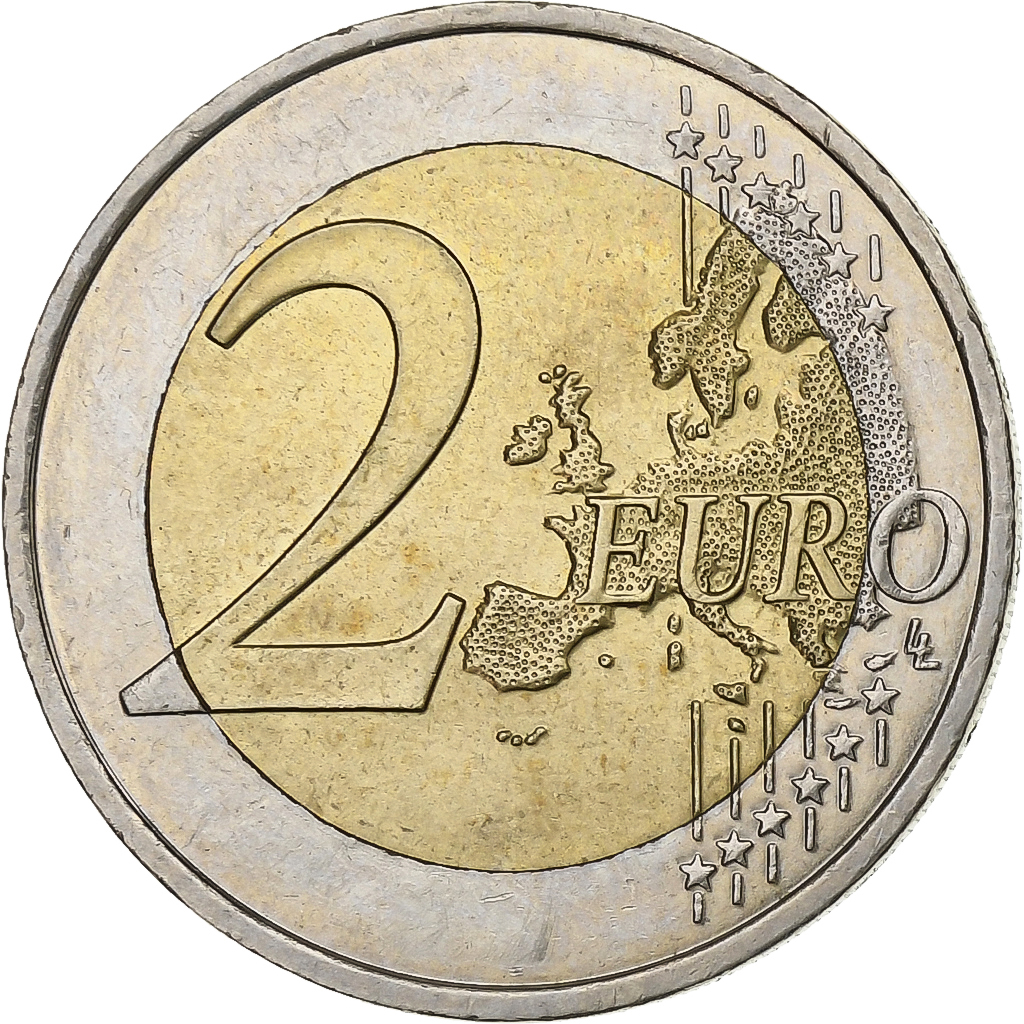 France, 2 Euro, 2010, Paris, Bi-Metallic, AU(55-58), Gadoury:12, KM:1676