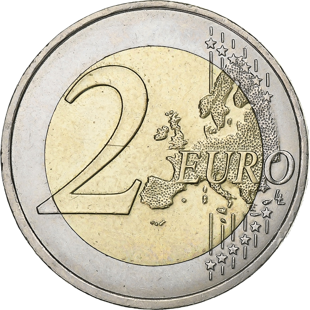 France, 2 Euro, Centenaire du décès d'Auguste Rodin, 2017, Bi-Metallic, MS