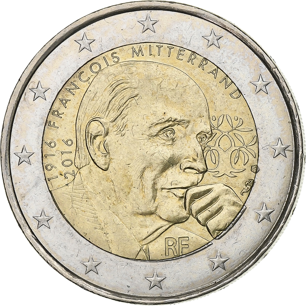 France, 2 Euro, 2016, Bimétallique, TTB+